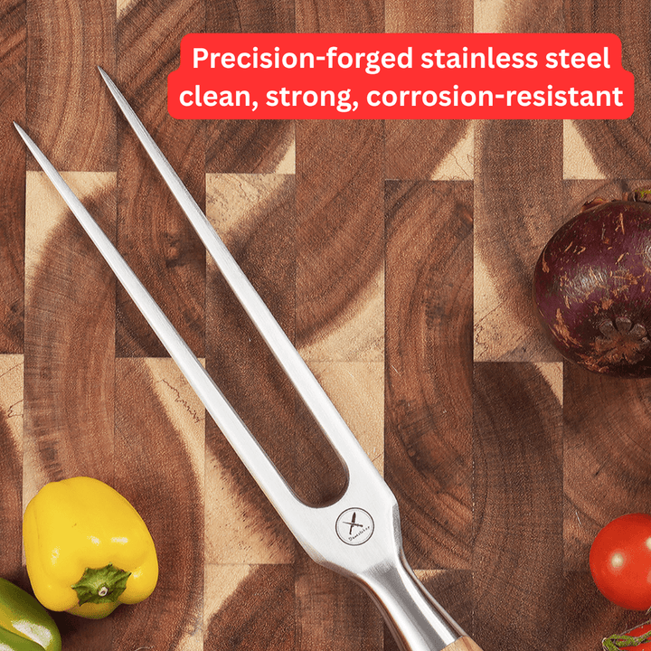 Premium Carving Fork Olive Wood